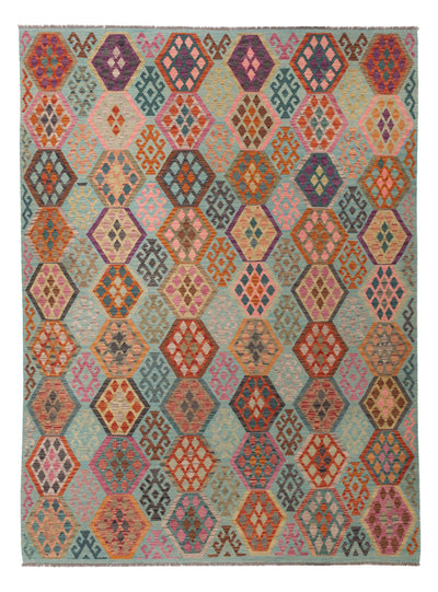 Kilim Maimana Tæppe 257x347cm - Uldtæppe