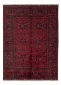 Afghan Teppich - Kunduz - 200 x 145 cm - rot