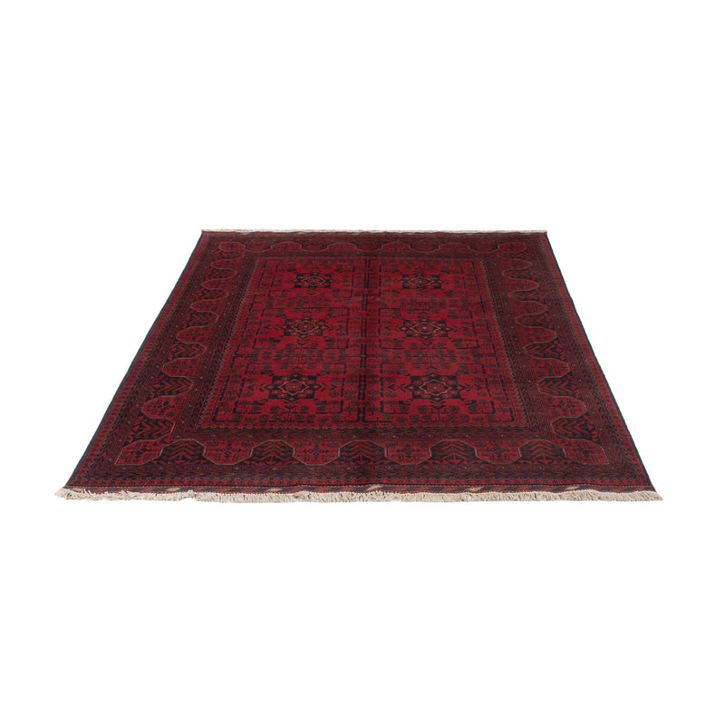 Afghan Teppich - Kunduz - 200 x 145 cm - rot