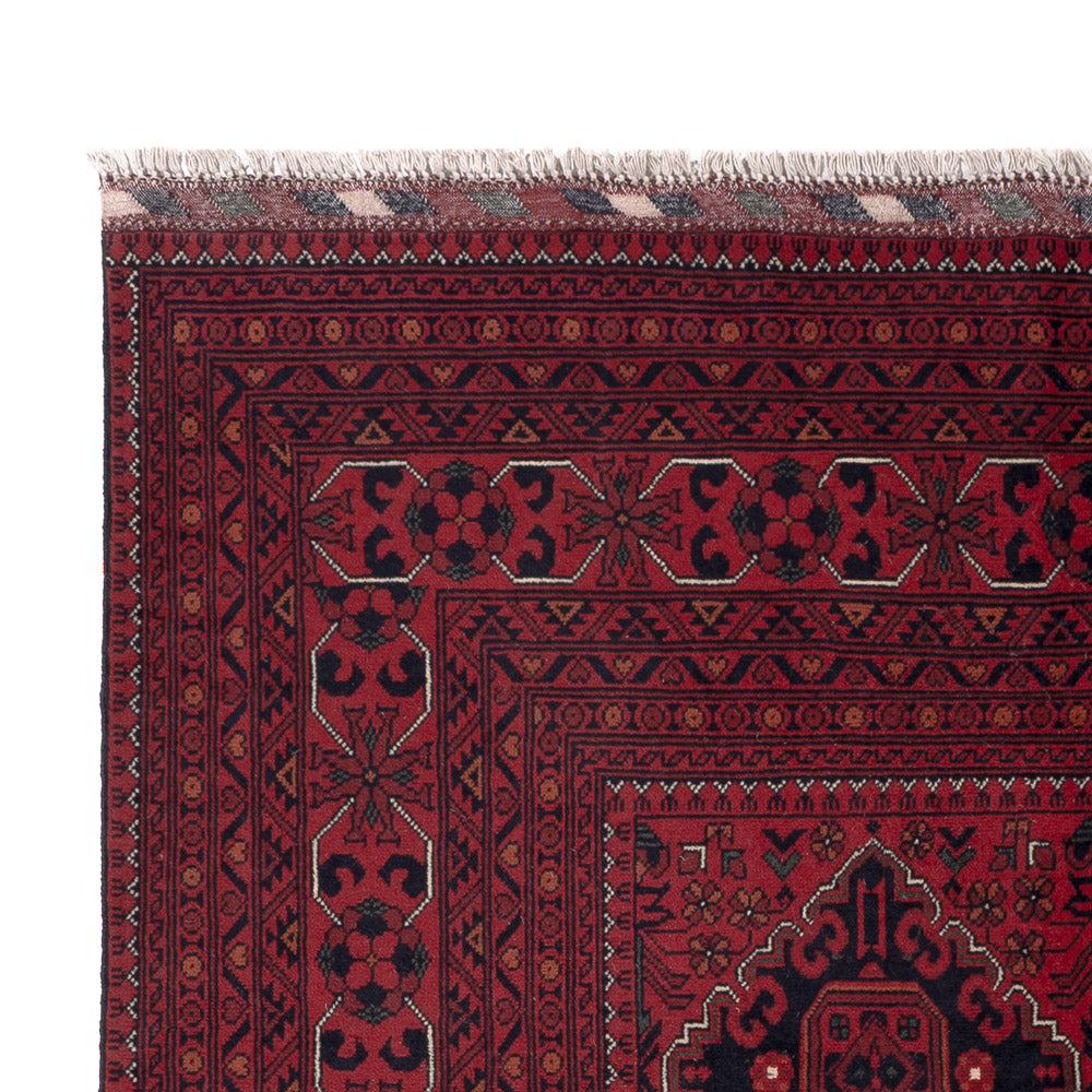 Afghan Teppich - Kunduz - Royal - 203 x 150 cm - rot