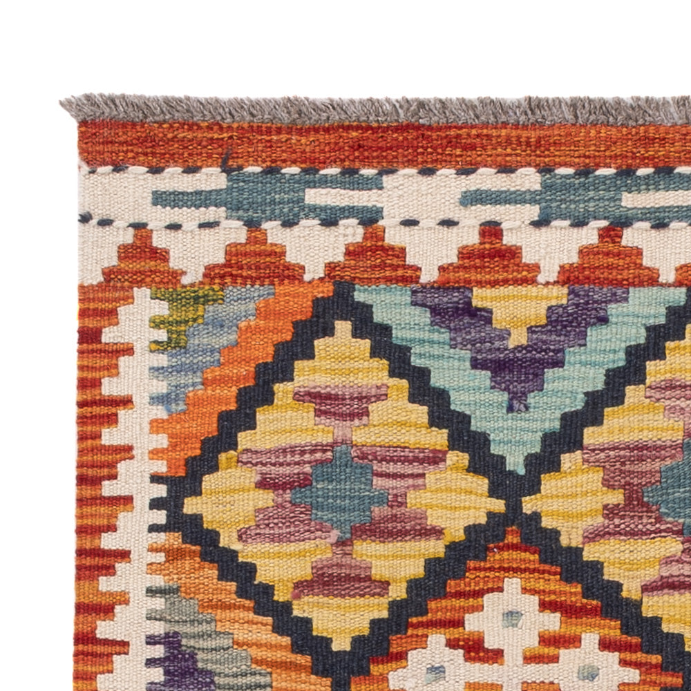 Kilim Maimana Tæppe 129x81cm - Uldtæppe