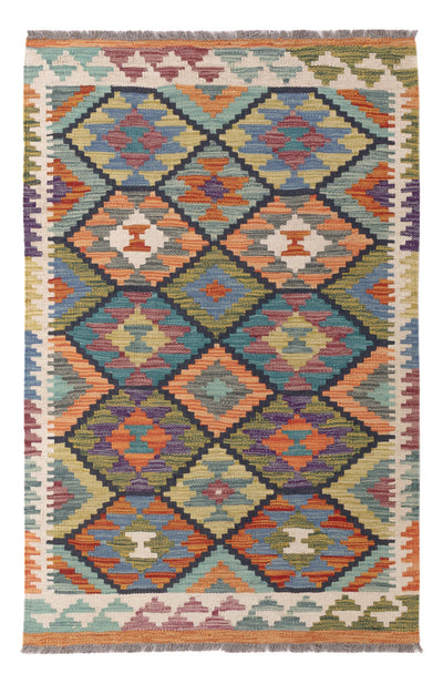 Kilim Maimana Tæppe 81x124cm - Uldtæppe