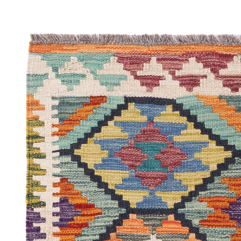 Kilim Maimana Tæppe 124x81cm - Uldtæppe