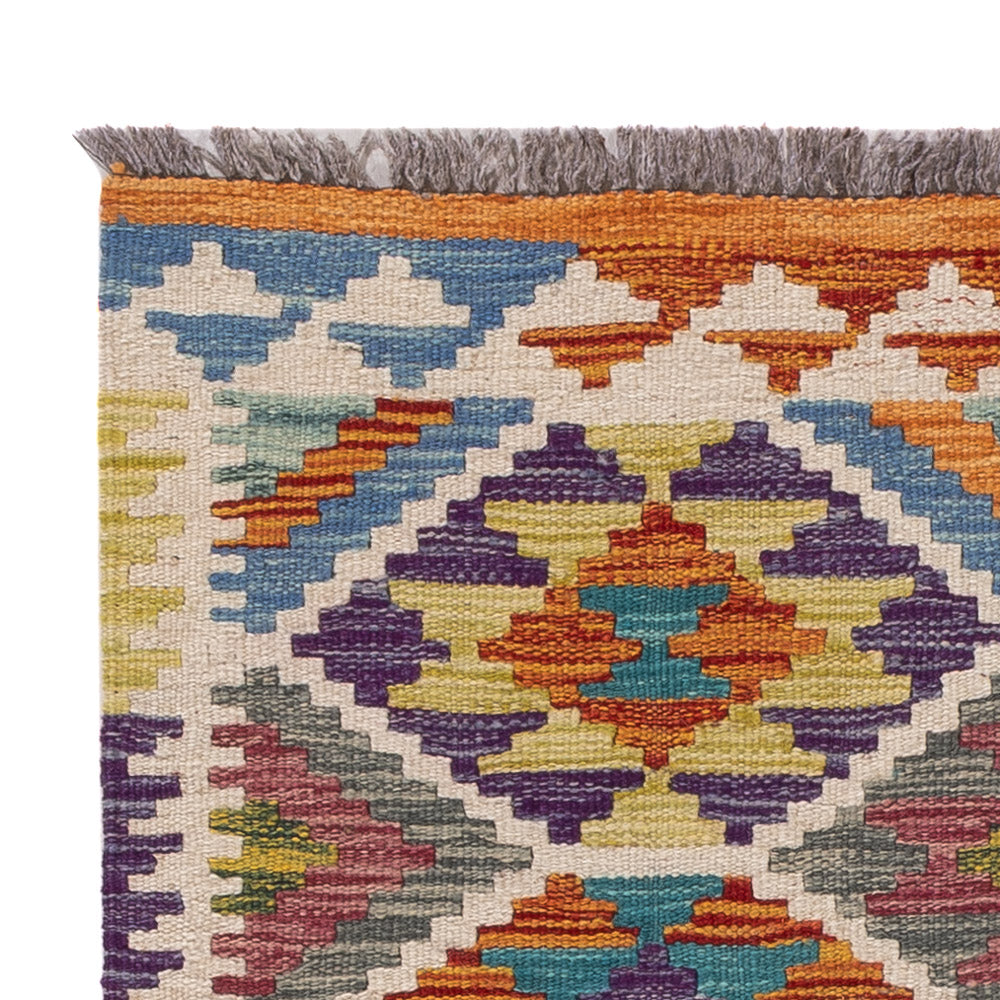 Kilim Maimana Tæppe 119x86cm - Uldtæppe