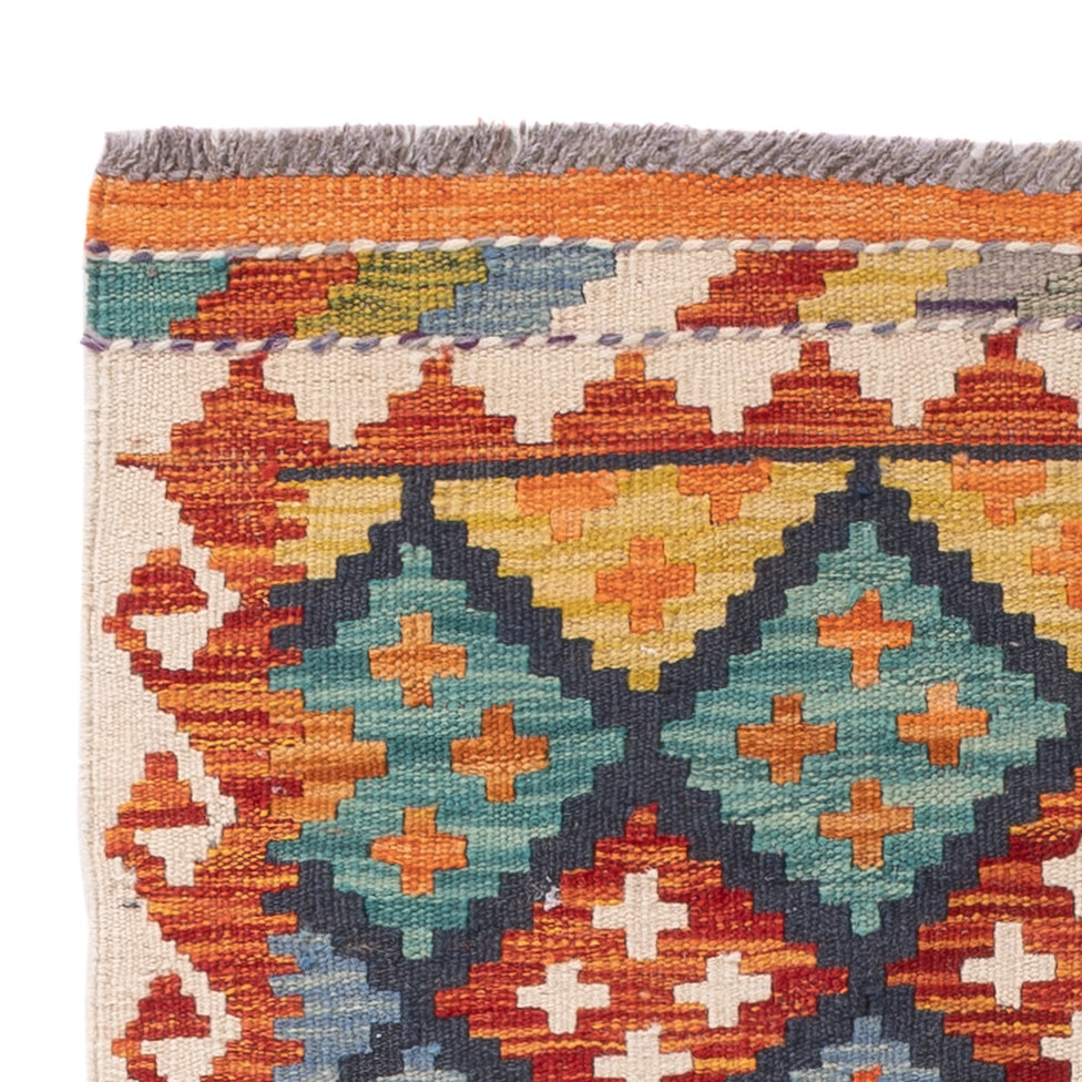 Kilim Maimana Tæppe 114x82cm - Uldtæppe