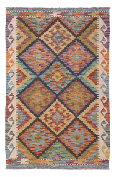 Kilim Maimana Tæppe 81x121cm - Uldtæppe