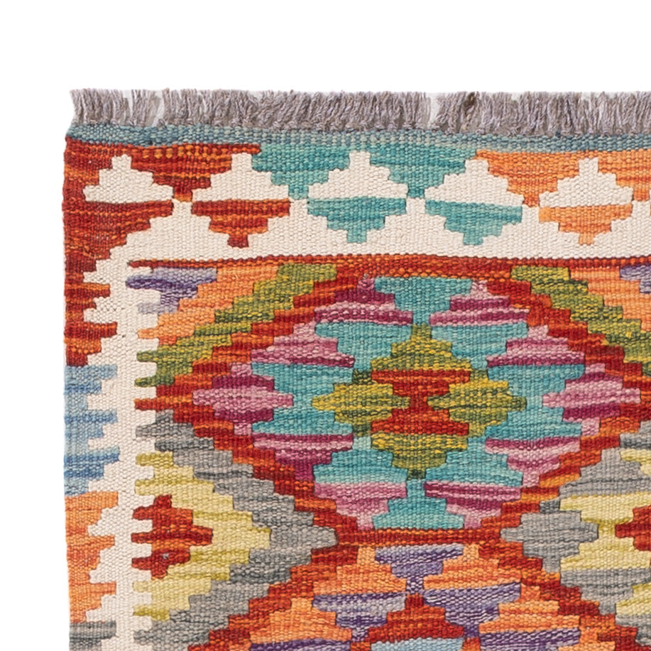 Kilim Maimana Tæppe 124x77cm - Uldtæppe