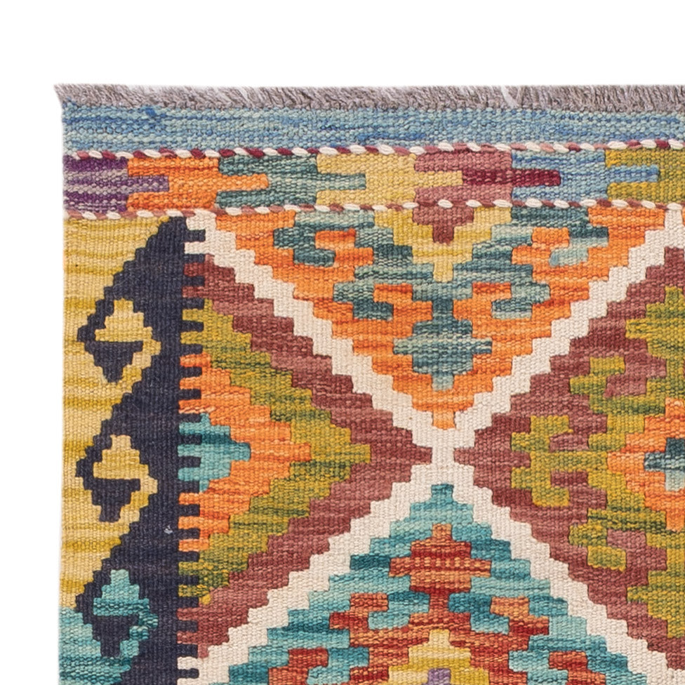 Kilim Maimana Tæppe 123x80cm - Uldtæppe