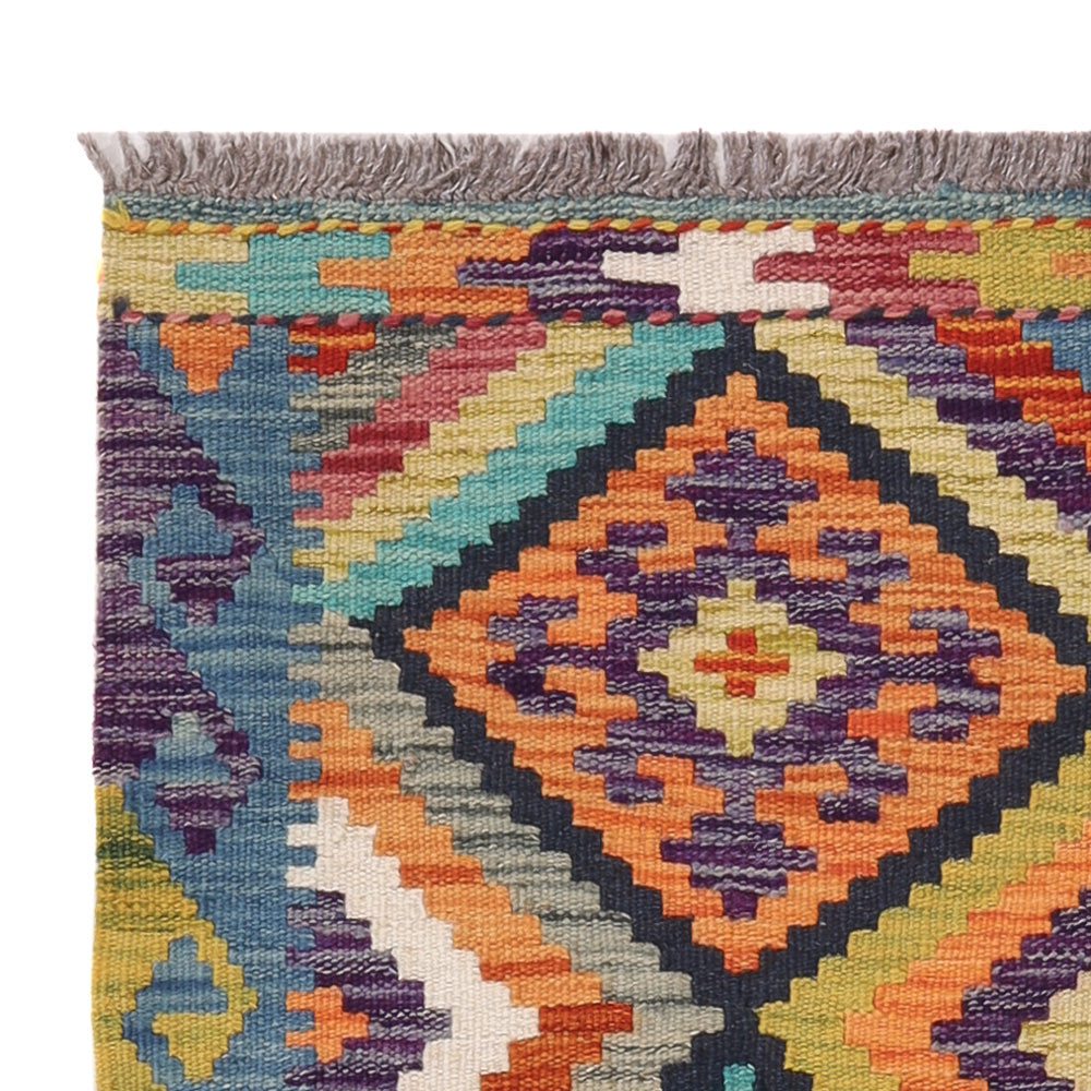 Kilim Maimana Tæppe 120x82cm - Uldtæppe