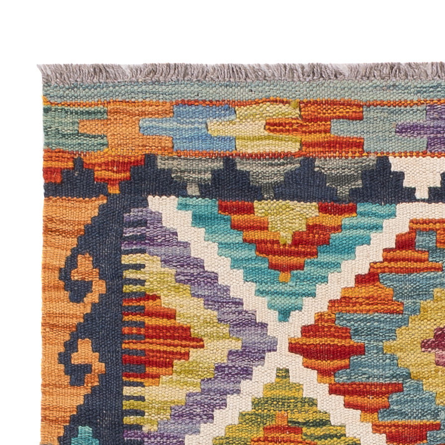 Kilim Maimana Tæppe 127x79cm - Uldtæppe