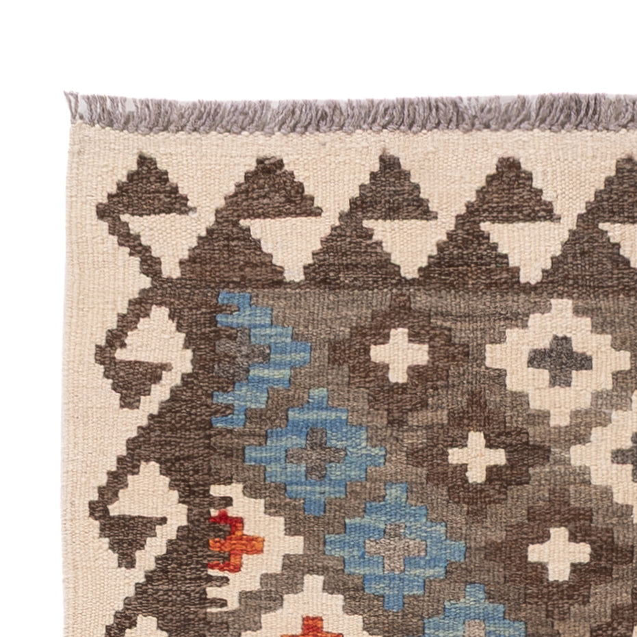 Kilim Maimana Tæppe 128x85cm - Uldtæppe