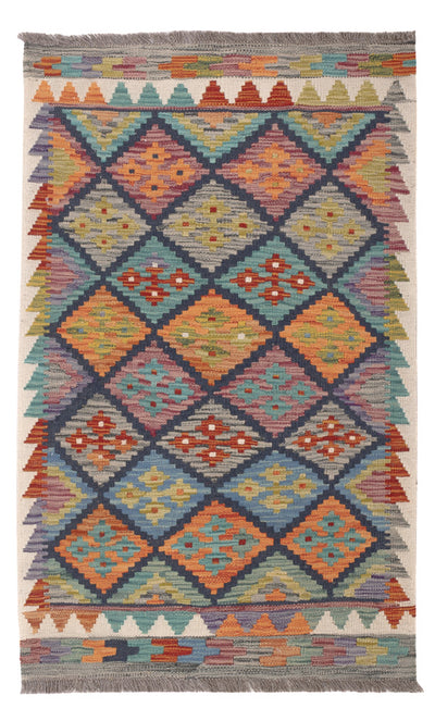 Kilim Maimana Tæppe 78x131cm - Uldtæppe