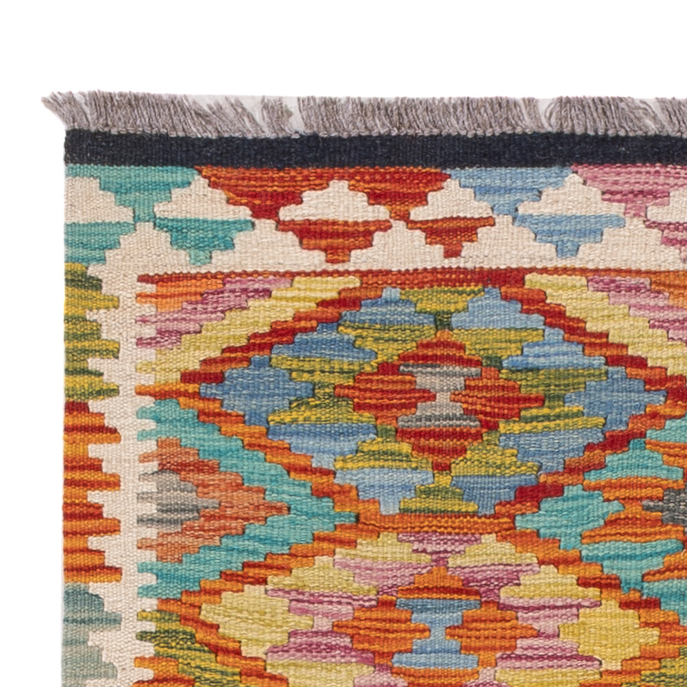 Kilim Maimana Tæppe 122x83cm - Uldtæppe