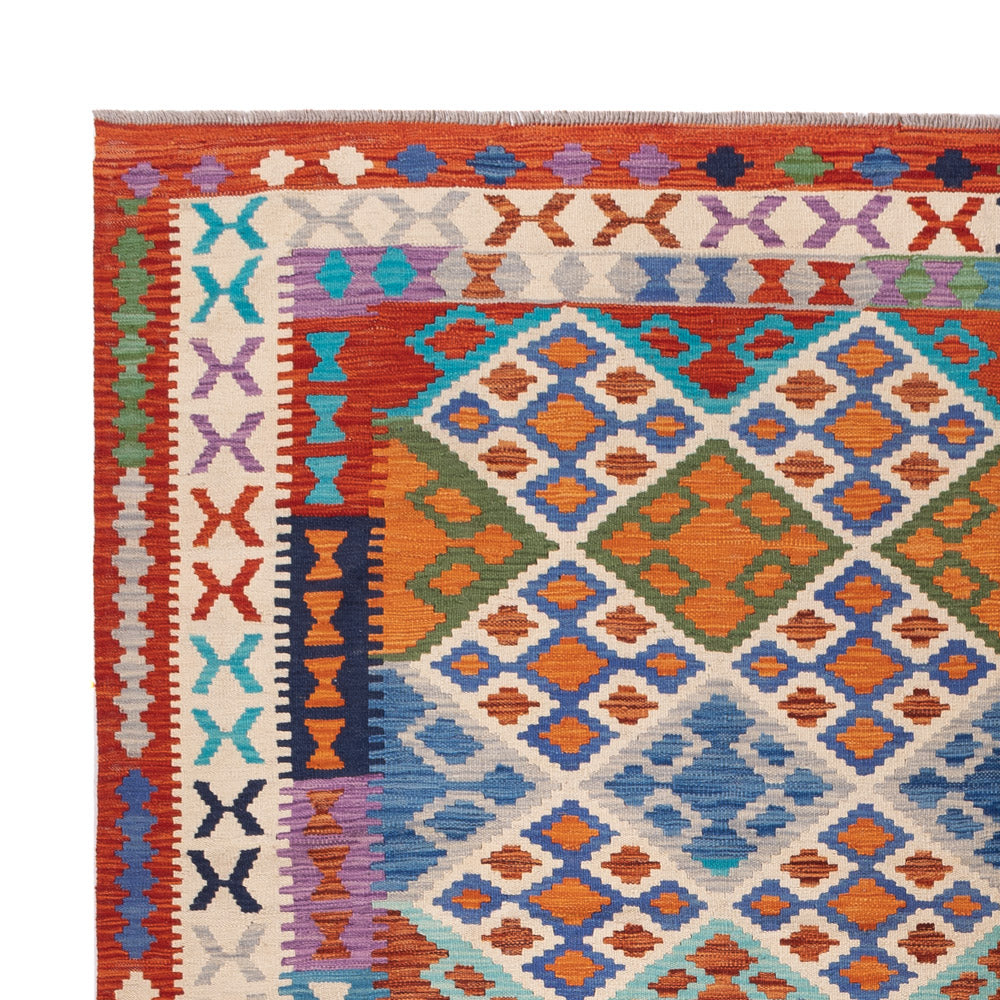 Kilim Maimana Tæppe 249x348cm - Uldtæppe