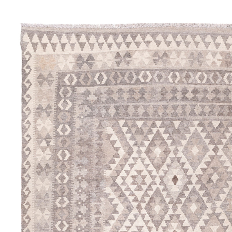 Kelim Teppich - Splash - 290 x 244 cm - natur