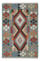 Kilim Maimana Tæppe 122x84cm - Uldtæppe