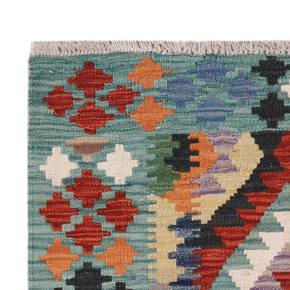 Kilim Maimana Tæppe 122x84cm - Uldtæppe