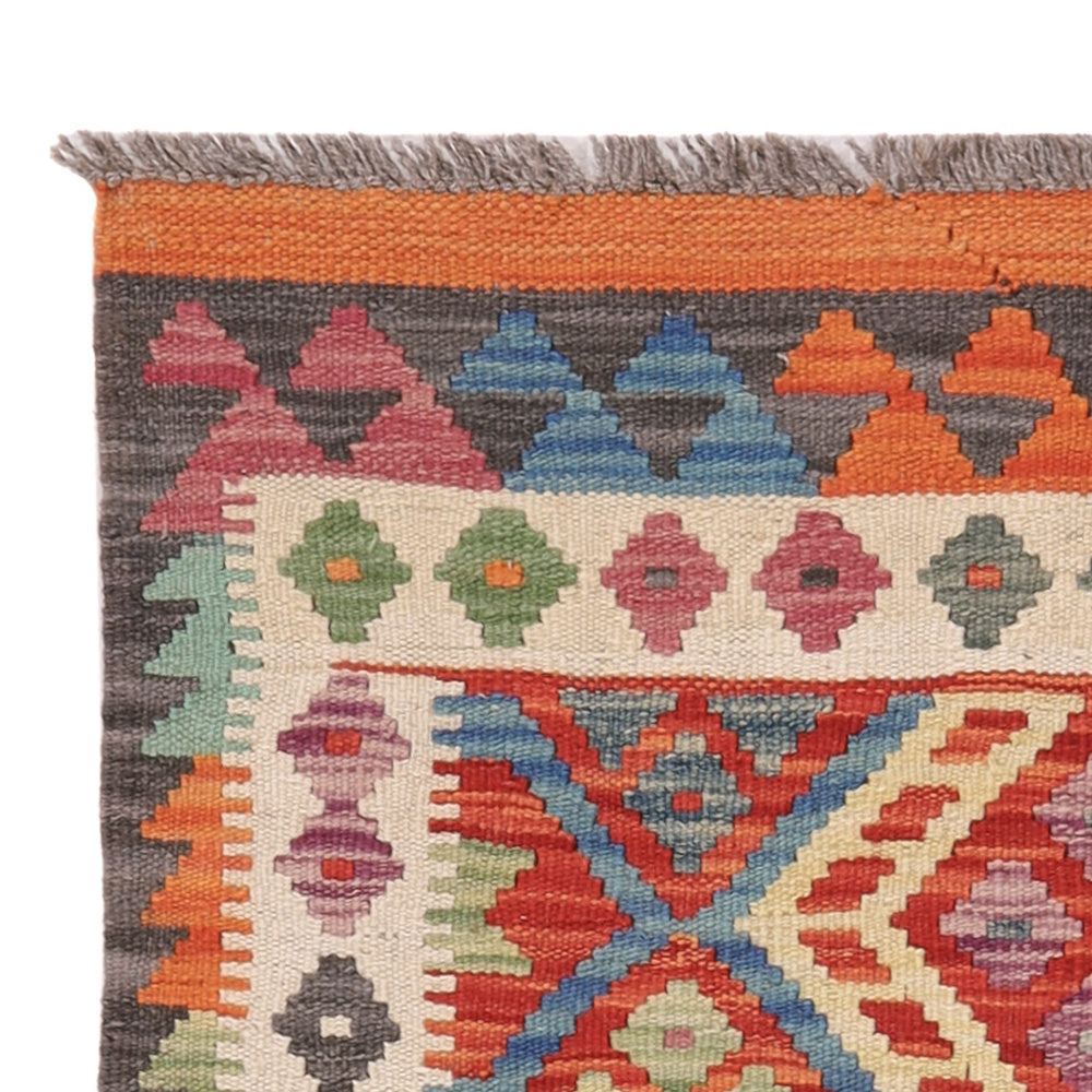 Kilim Maimana Tæppe 124x83cm - Uldtæppe