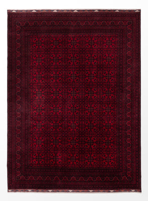 Afghan Teppich - Royal - 350 x 254 cm - rot