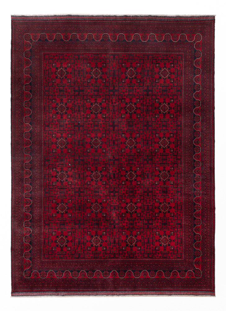 Afghan Teppich - Kunduz - Royal - 346 x 250 cm - rot