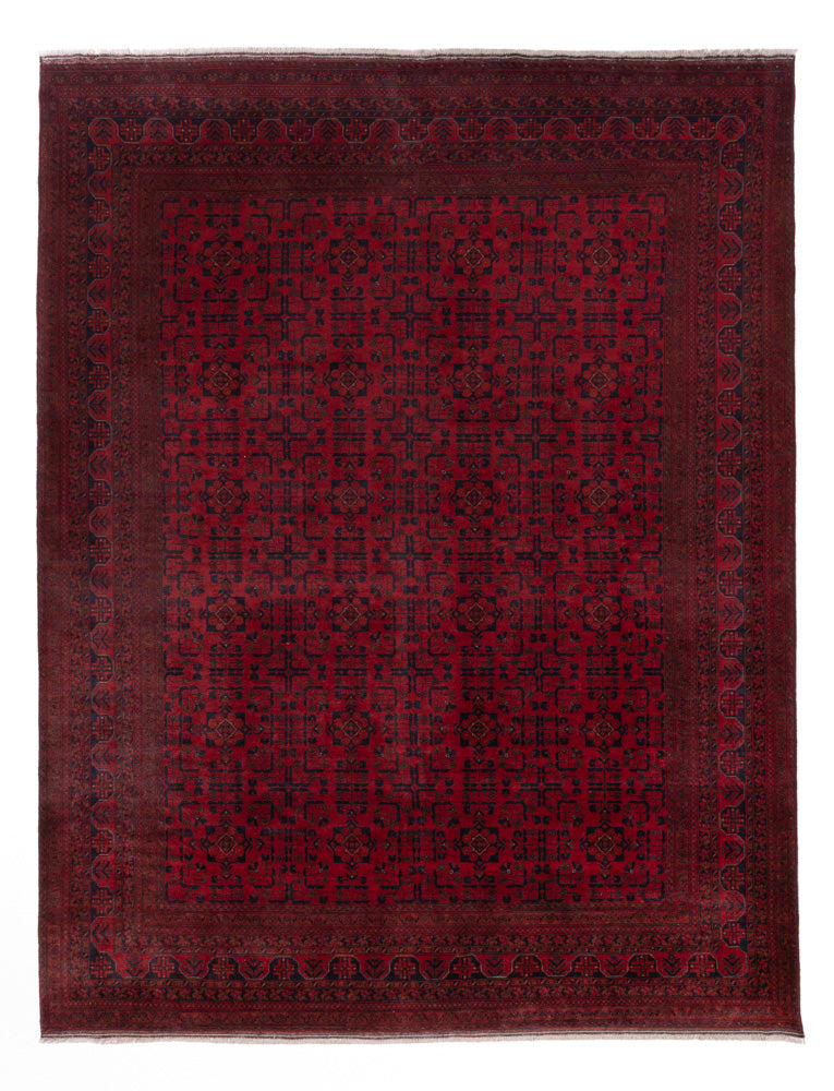 Afghan Teppich - Kunduz - 348 x 264 cm - rot