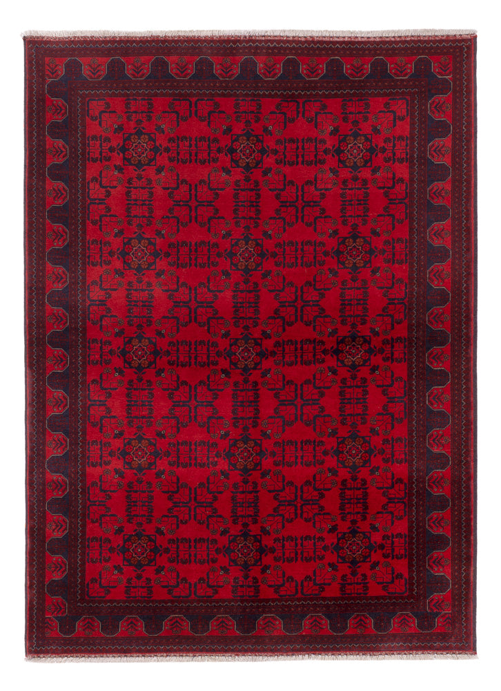 Afghan Teppich - Kunduz - 243 x 173 cm - rot