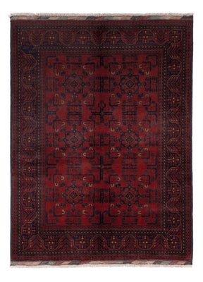 Afghan Teppich - Kunduz - 200 x 150 cm - rot