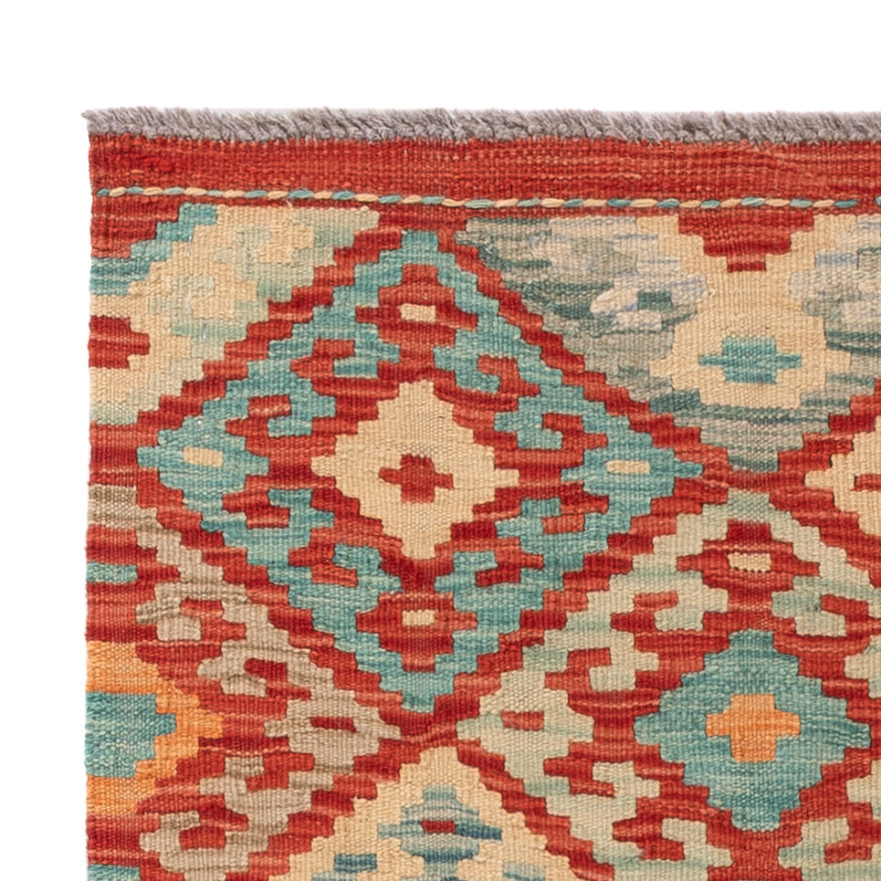 Kilim Maimana Tæppe 121x85cm - Uldtæppe