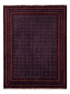 Afghan Teppich - Royal - 195 x 151 cm - blau