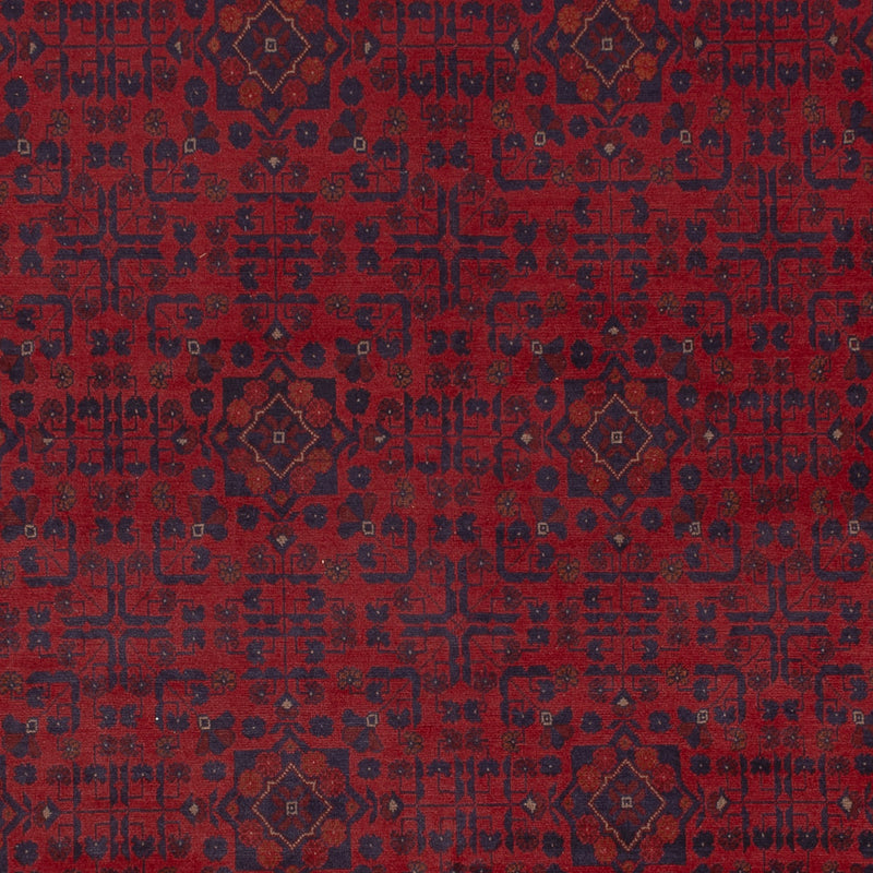 Afghan Teppich - Kunduz - 350 x 256 cm - rot