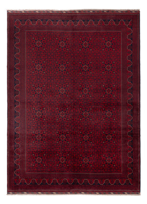 Afghan Teppich - Kunduz - 340 x 250 cm - rot