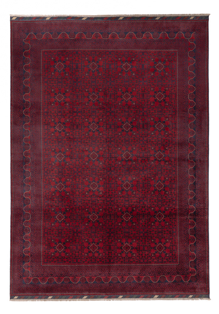 Afghan Teppich - Kunduz - 354 x 248 cm - rot