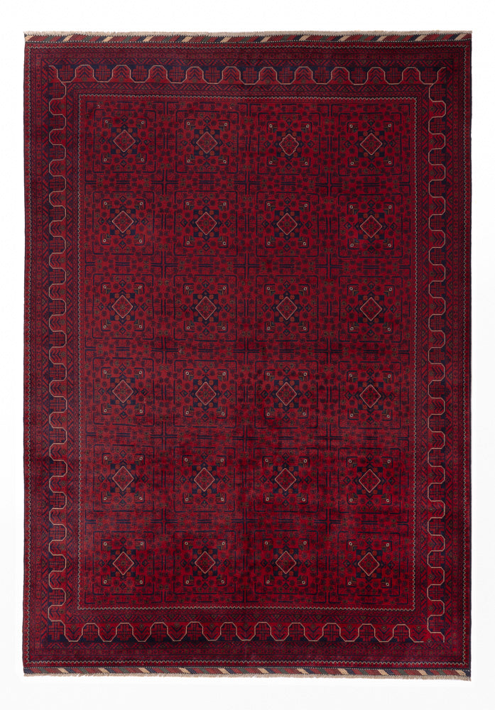 Afghan Teppich - Kunduz - 348 x 251 cm - rot