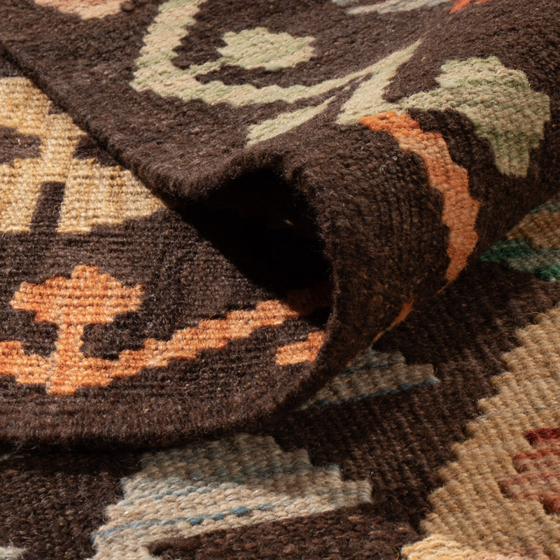 Kelim Teppich - Splash - 353 x 241 cm - bunt