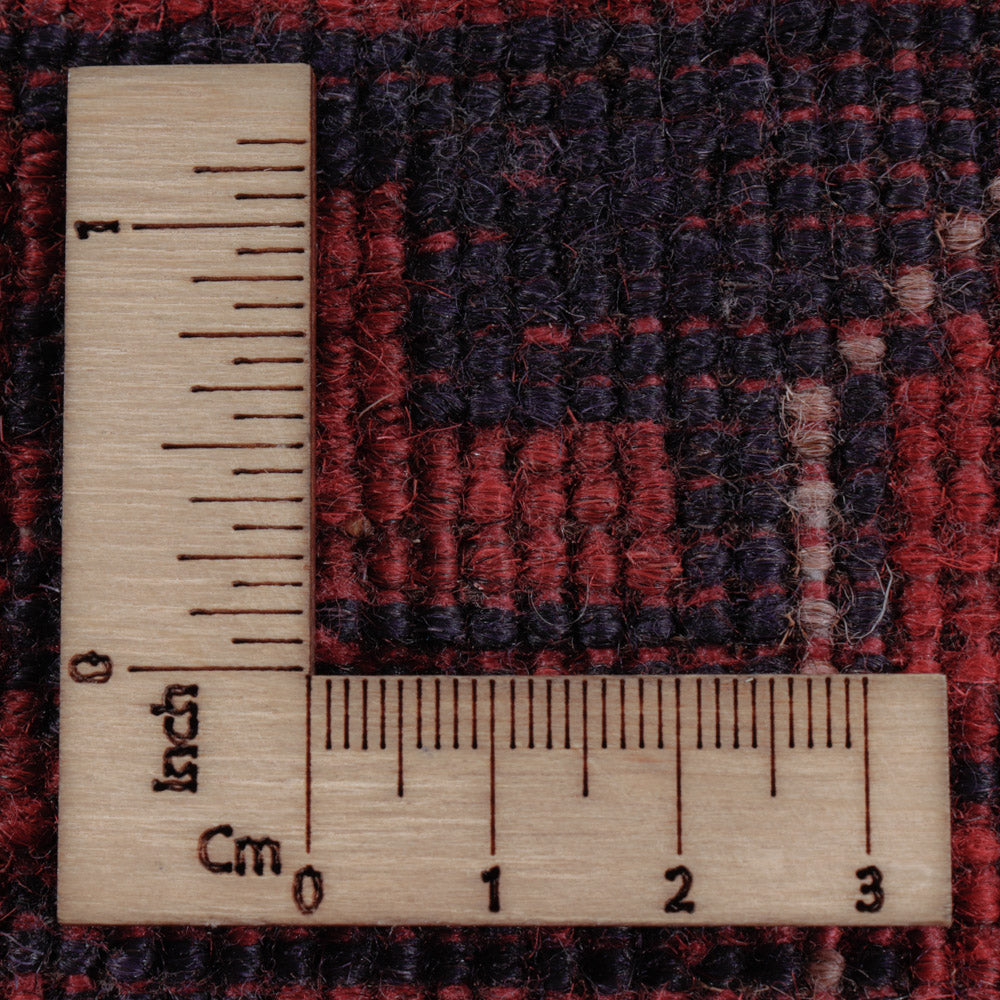 Afghan Teppich - Kunduz - 196 x 151 cm - rot