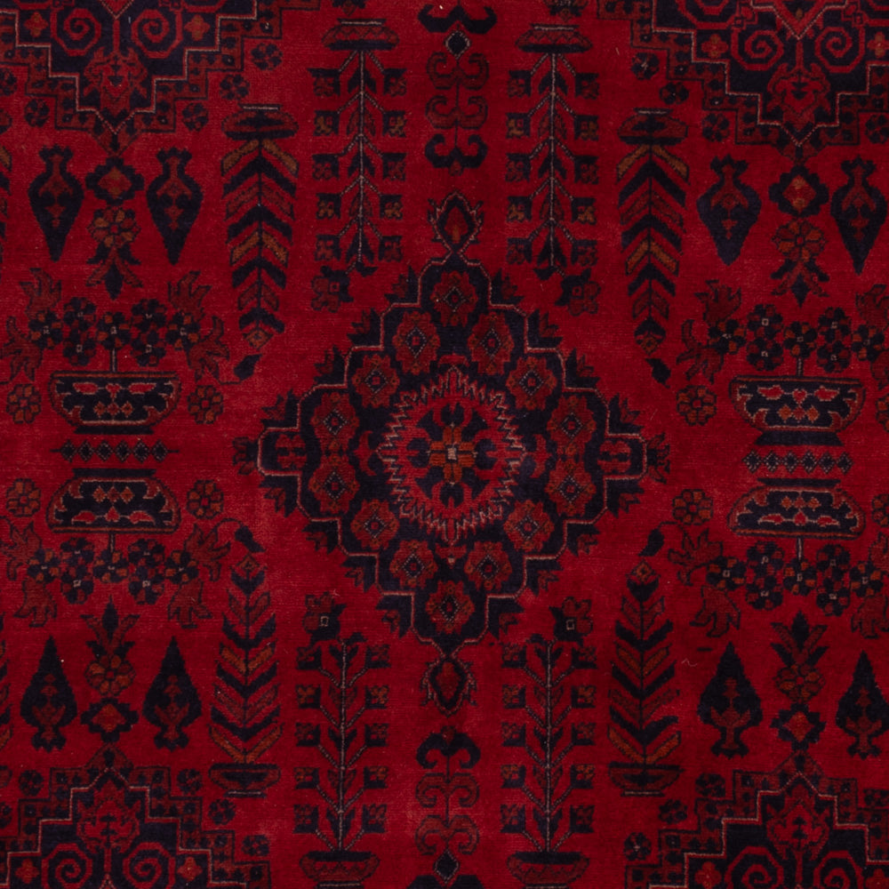 Afghan Teppich - Kunduz - 361 x 251 cm - rot