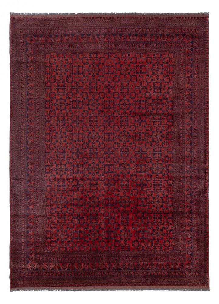 Afghan Teppich - Filpa - 347 x 253 cm - rot