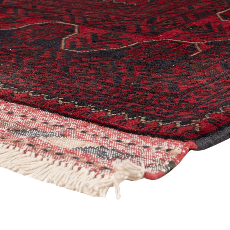 Afghan Teppich - Kunduz - 350 x 251 cm - rot
