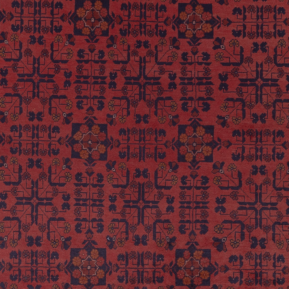 Afghan Teppich - Kunduz - 340 x 254 cm - rot
