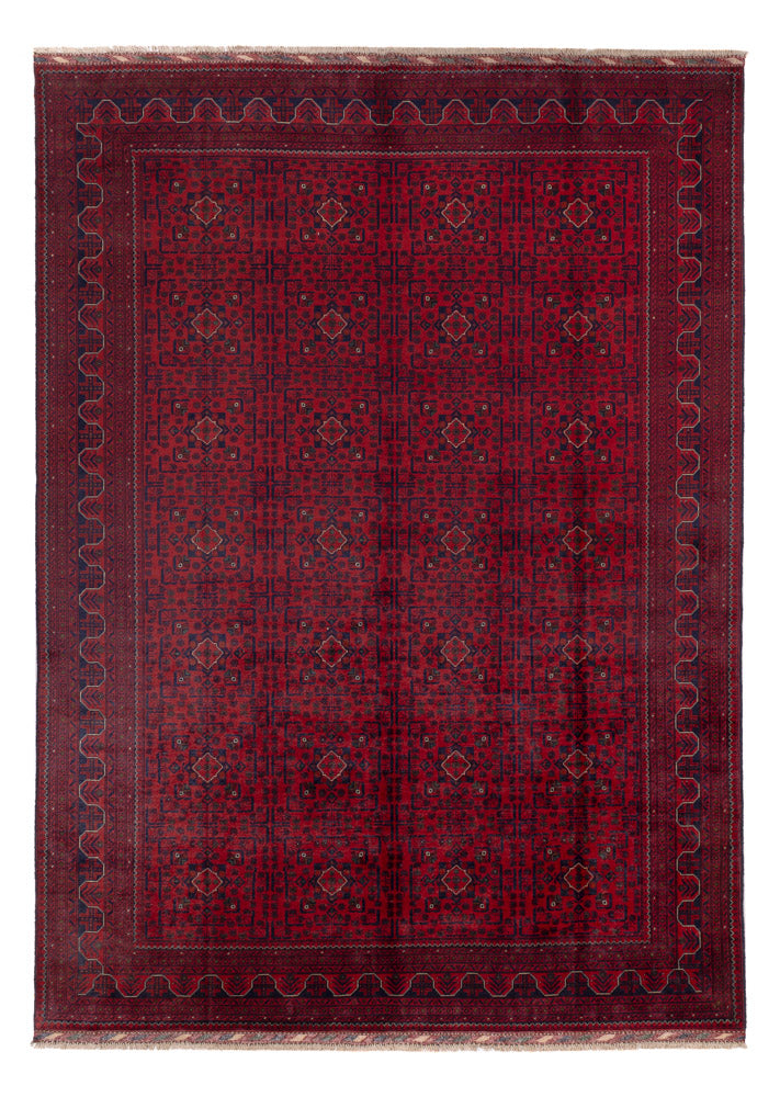 Afghan Teppich - Kunduz - 343 x 242 cm - rot