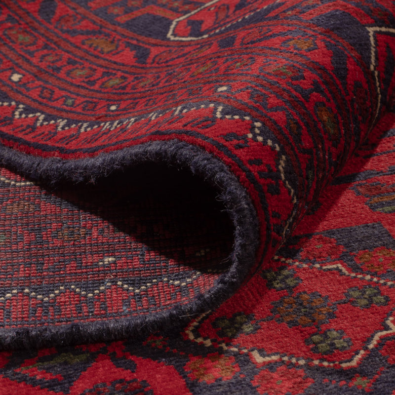 Afghan Teppich - Kunduz - 343 x 242 cm - rot