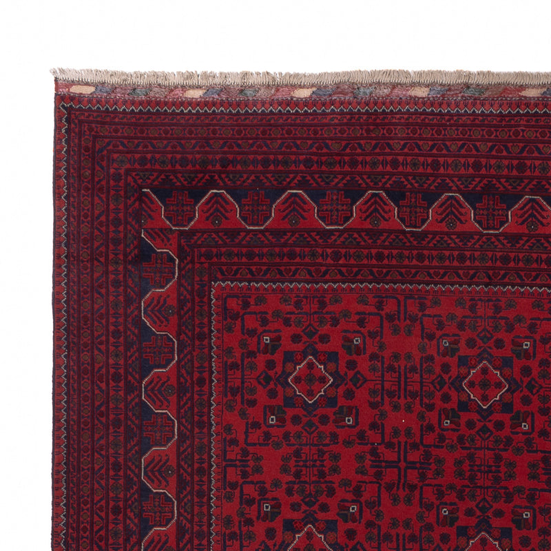 Afghan Teppich - Kunduz - 340 x 250 cm - rot
