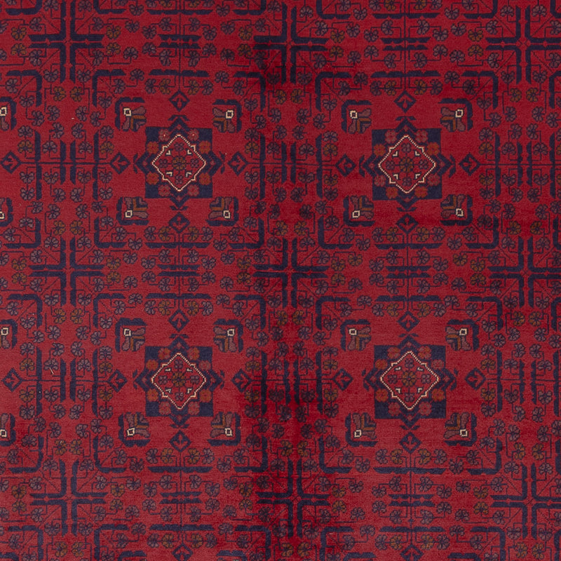 Afghan Teppich - Kunduz - 349 x 253 cm - rot