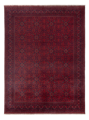 Afghan Teppich - Kunduz - 338 x 246 cm - rot