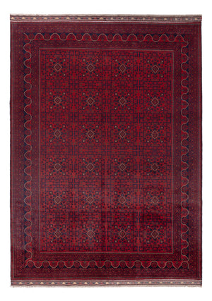 Afghan Teppich - Kunduz - 340 x 248 cm - rot