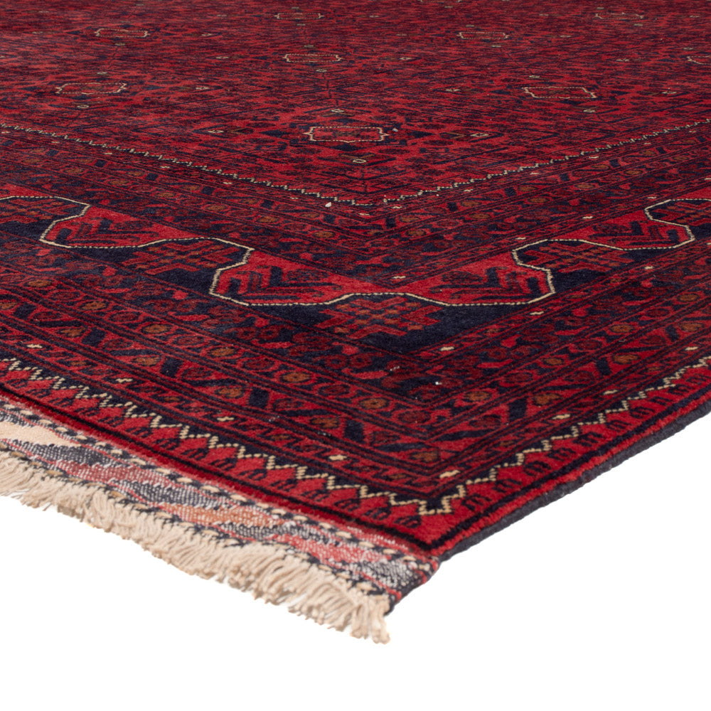 Afghan Teppich - Kunduz - 340 x 254 cm - rot