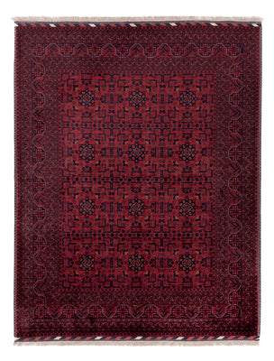 Afghan Teppich - Royal - 200 x 151 cm - rot
