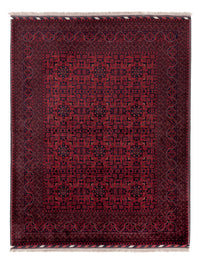 Afghan Teppich - Royal - 200 x 151 cm - rot