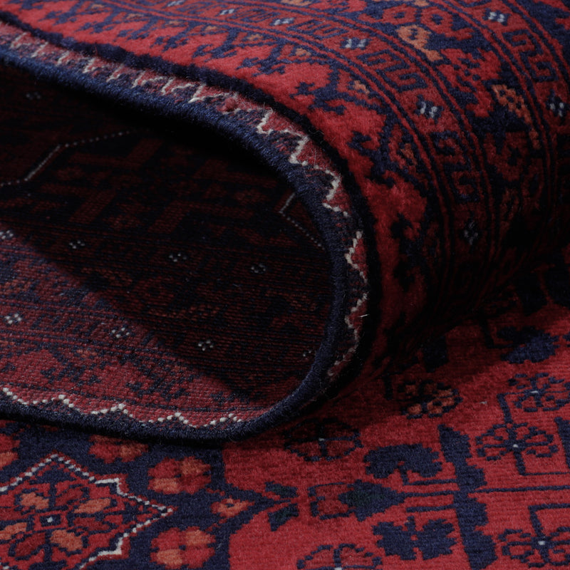 Afghan Teppich - Royal - 200 x 151 cm - rot