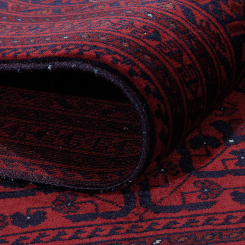 Afghan Teppich - Royal - 201 x 152 cm - rot